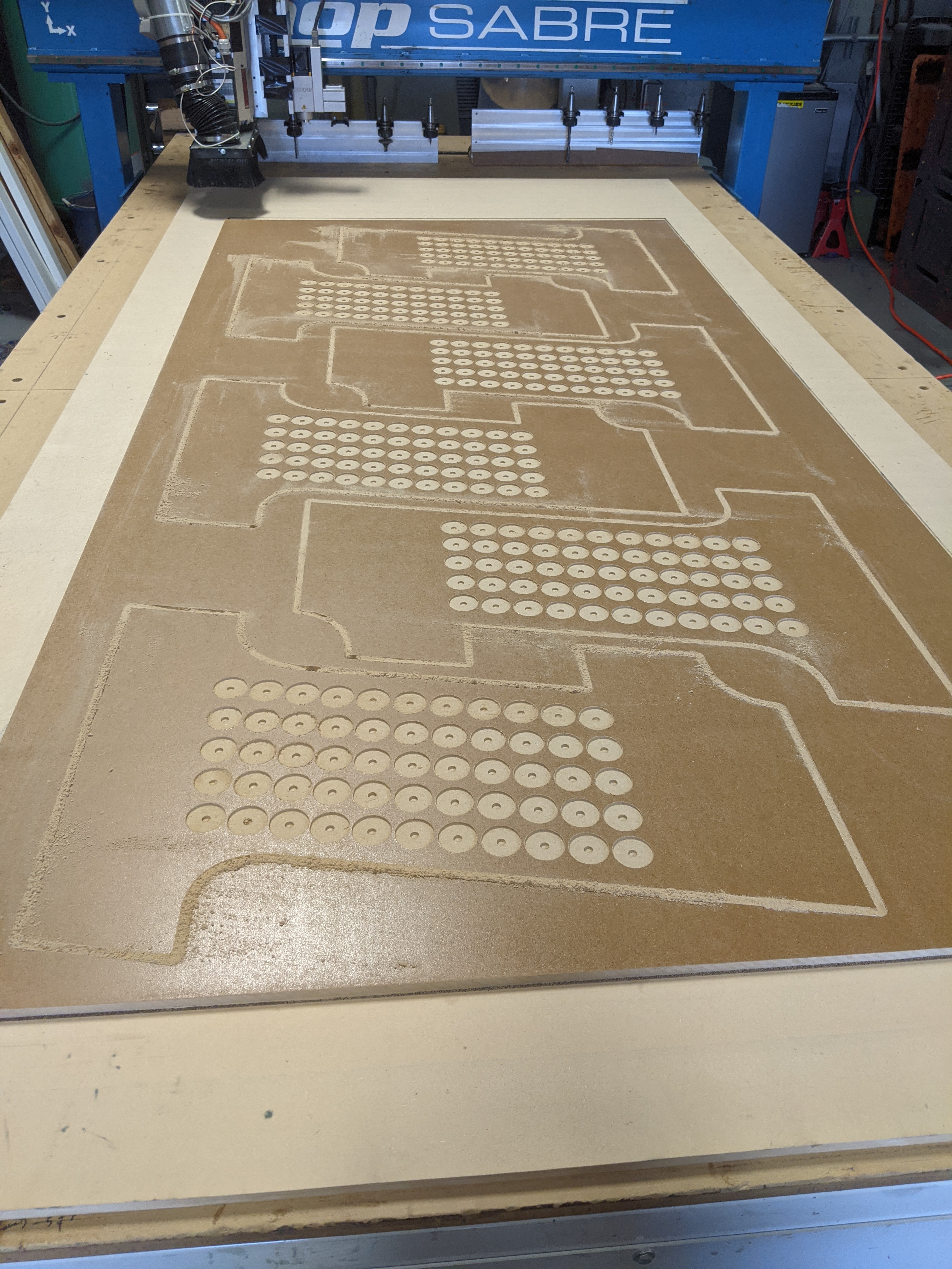 MDF Harley logo cutout